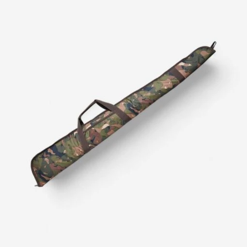 Fourreau Chasse Fusil 125 Cm Camo Woodland Vert Et Marron -Quechua Soldes Magasin fourreau chasse fusil 125 cm camo woodland vert et marron