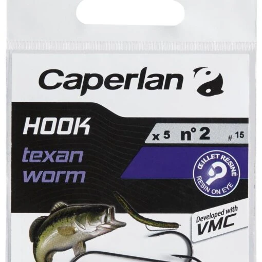 HAMEÇON TEXAN PÊCHE HOOK TEXAN WORM 2 -Quechua Soldes Magasin hamecon texan peche hook texan worm 2 4