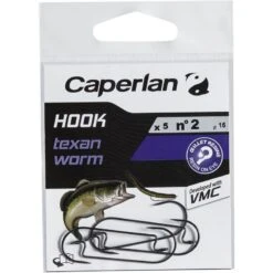 HAMEÇON TEXAN PÊCHE HOOK TEXAN WORM 2 -Quechua Soldes Magasin hamecon texan peche hook texan worm 2 5