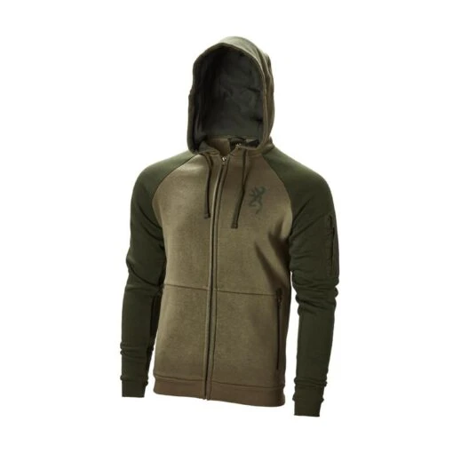 Browning Sweat De Chasse - Snapshot - Vert - Hommes -Quechua Soldes Magasin sweat de chasse snapshot vert hommes